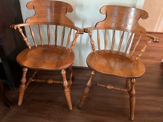 Sillas de madera