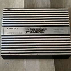 Preformance Teknique Amplifer 2 Ch 500 Watts
