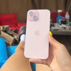 Pink iPhone 15
