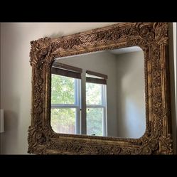 Large Antique Mirror