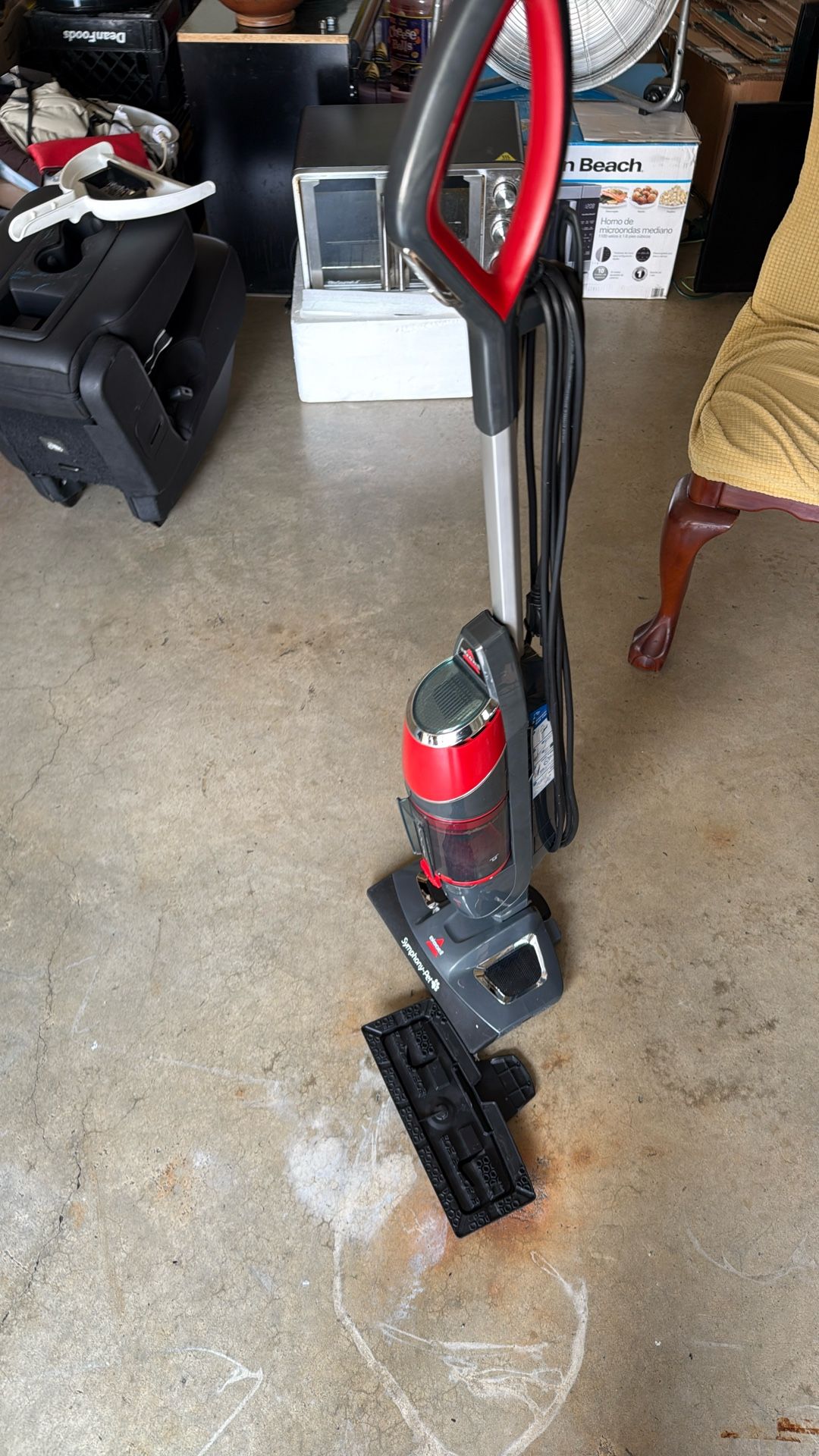 Bissell Symphony Vacuum and Steam Mop with 2 Mop Pads, 1132 Asking price is $90.00 Pick up only In Powder Springs Ga 30127