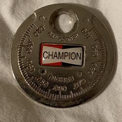 Vintage Champion Spark Plug Taper Gap Gauge CT 481 Gap Opener 