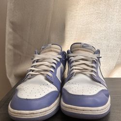 Nike Blue and White Dunks- Men’s 13s