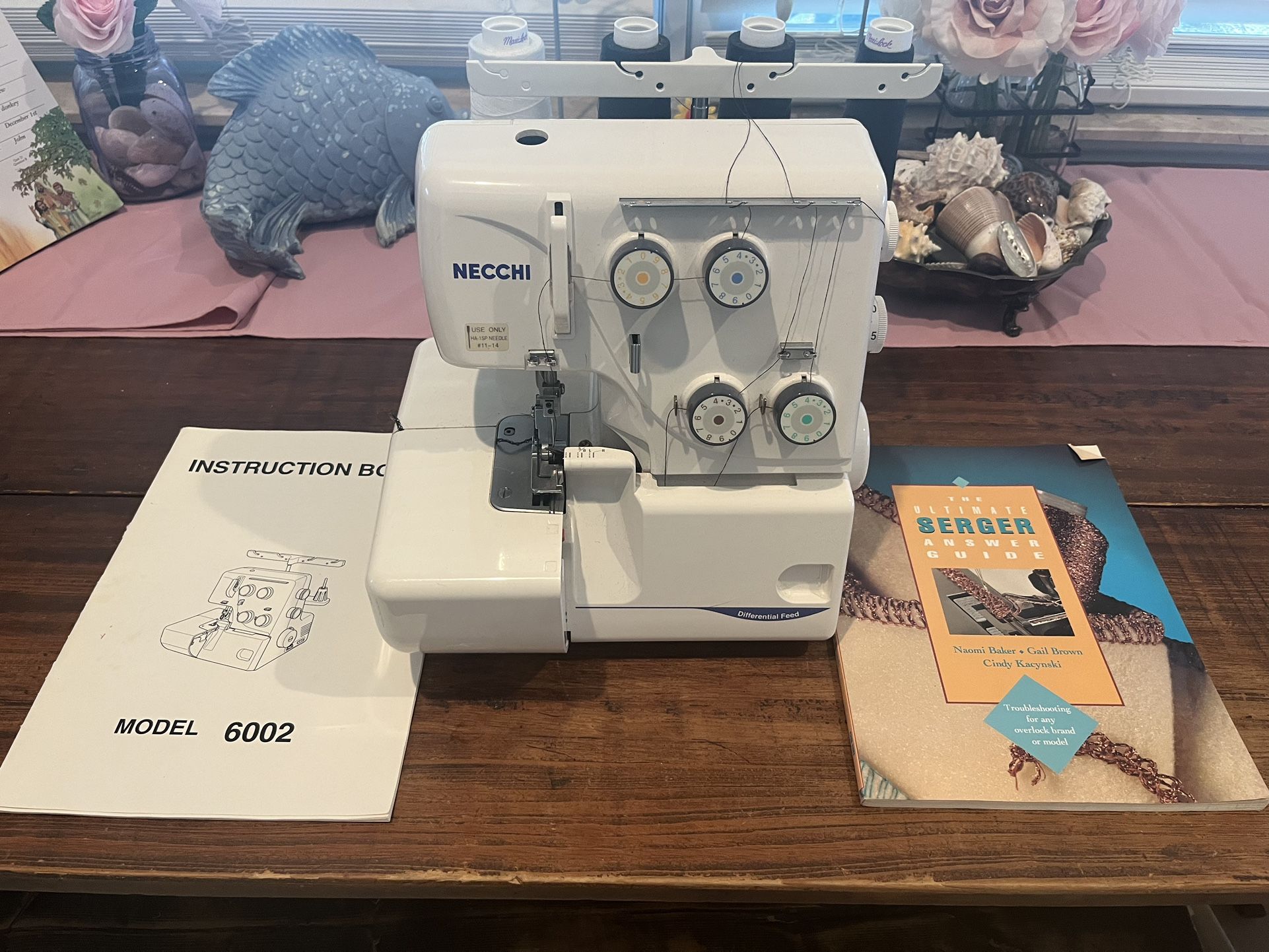 Necchi 6002 Serger sewing machine