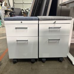 Modern Box filling Cabinets Mobile Filling Cabinet- Seat