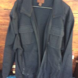Men’s Large Zippered Spring Outer Jacket