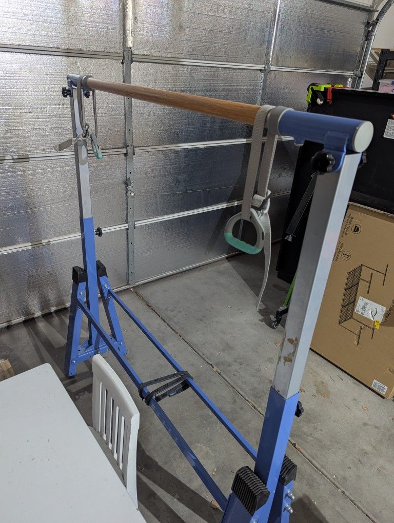 Gymnastics Bar, White Children's Desk, Teenager Brown Desk