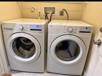 LG washer and dryer