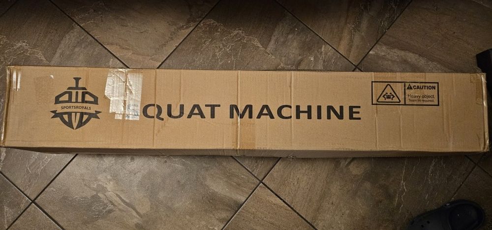 New On Box Workout Squats Machine 