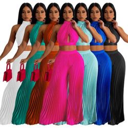 Women's Wide Legged Set
