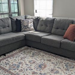 Gray Sectional 
