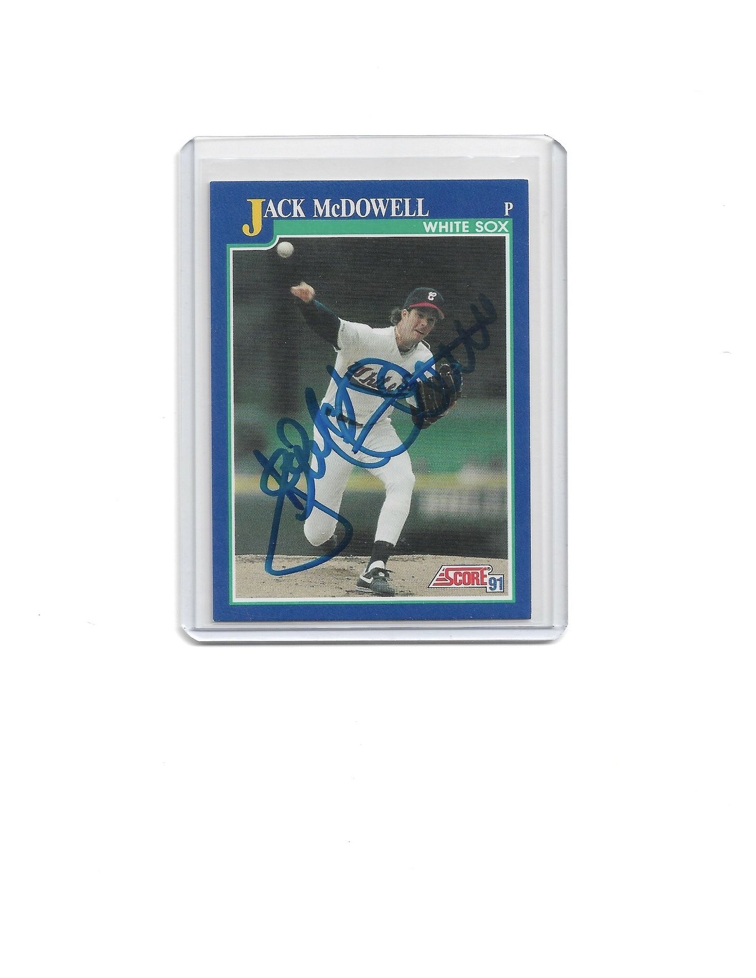 Jack McDowell Autograph – Authentic Signed MLB Card – Local Pickup
