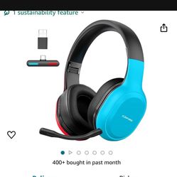 Wireless Gaming Headset For Nintendo 