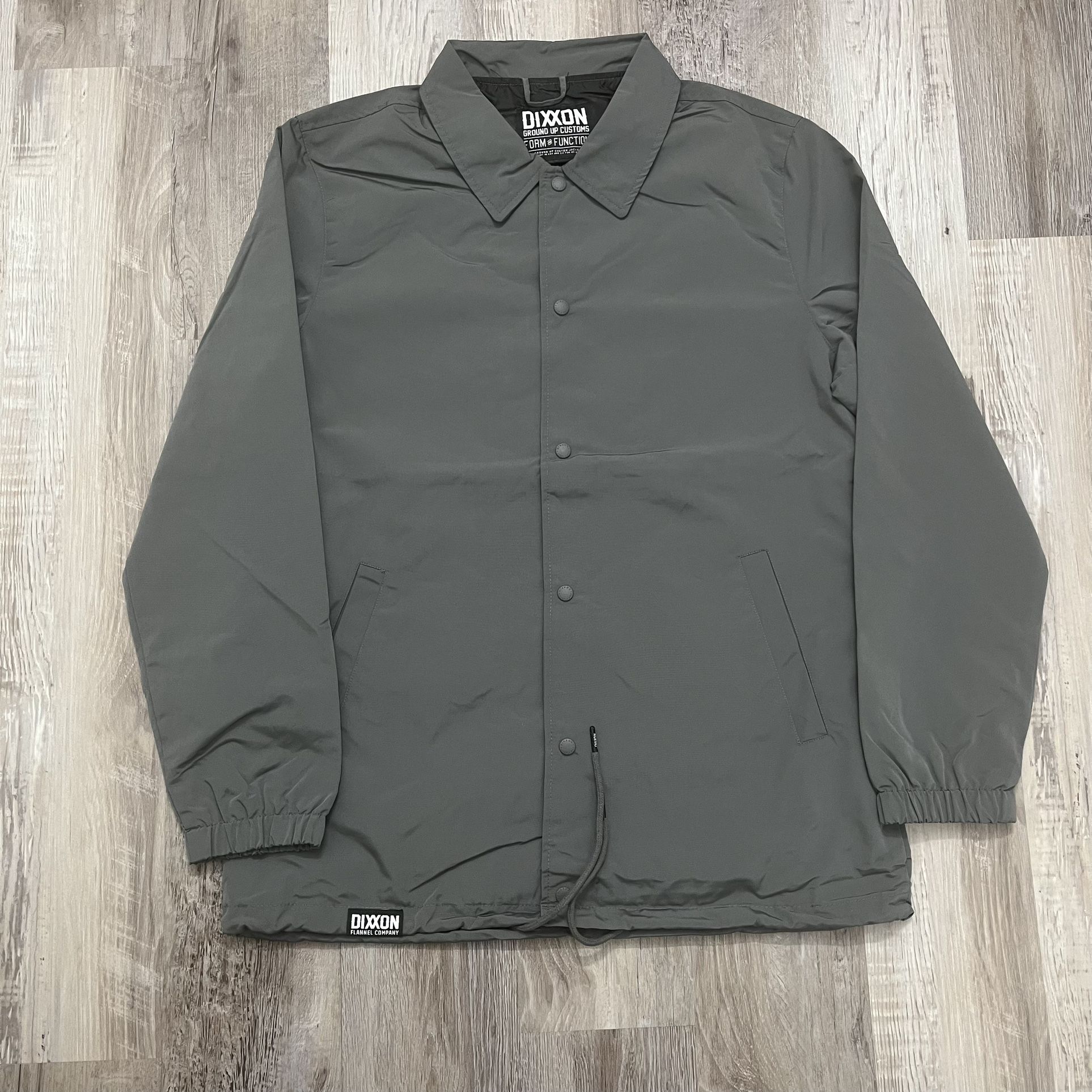 Dixxon Gray Jacket Lightweight Mens L