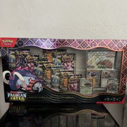 Pokemon Paldean Fates Great Tusk ex & Iron Treads ex Premium Collection