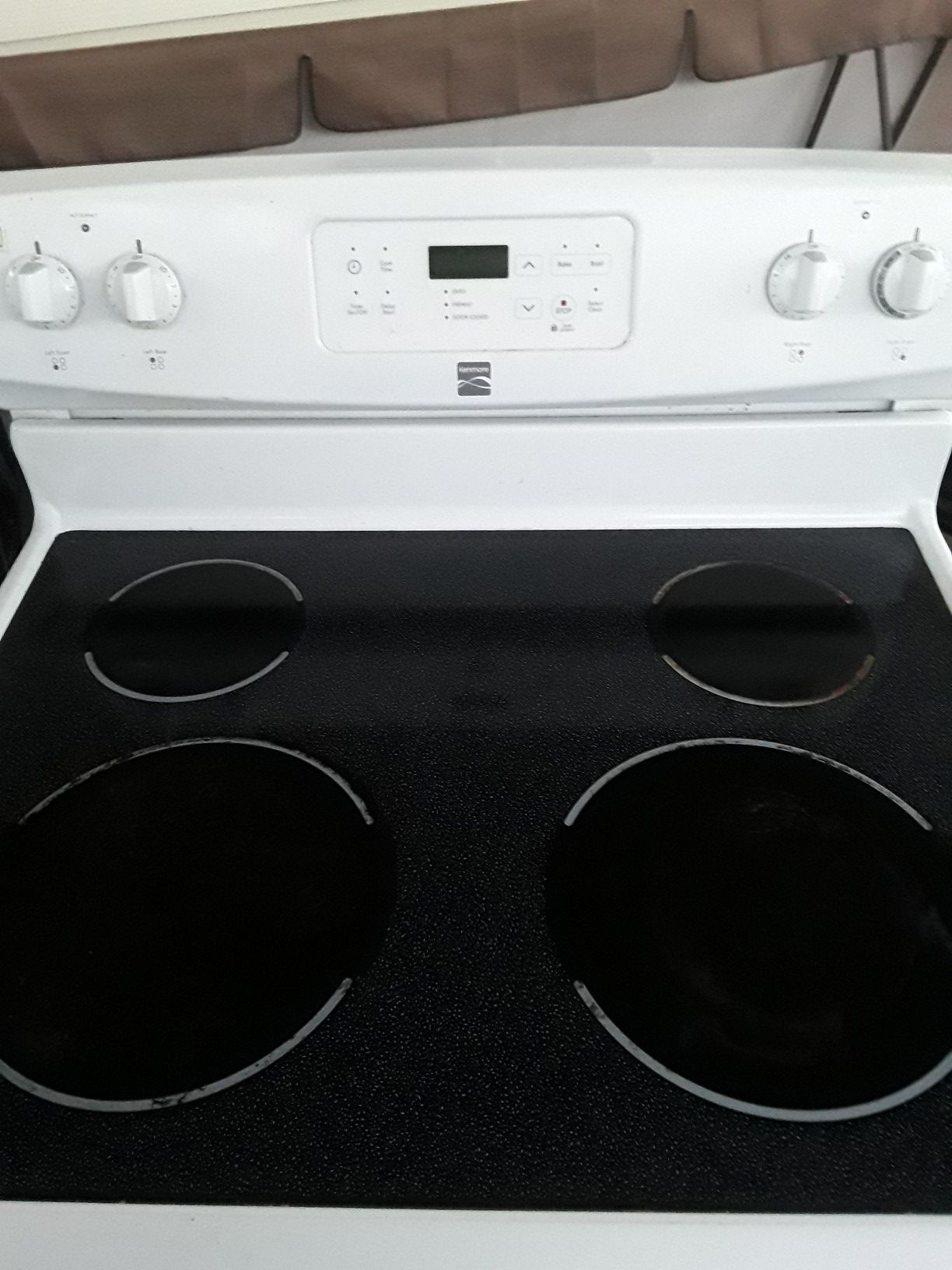 Kenmore glass top stove/oven