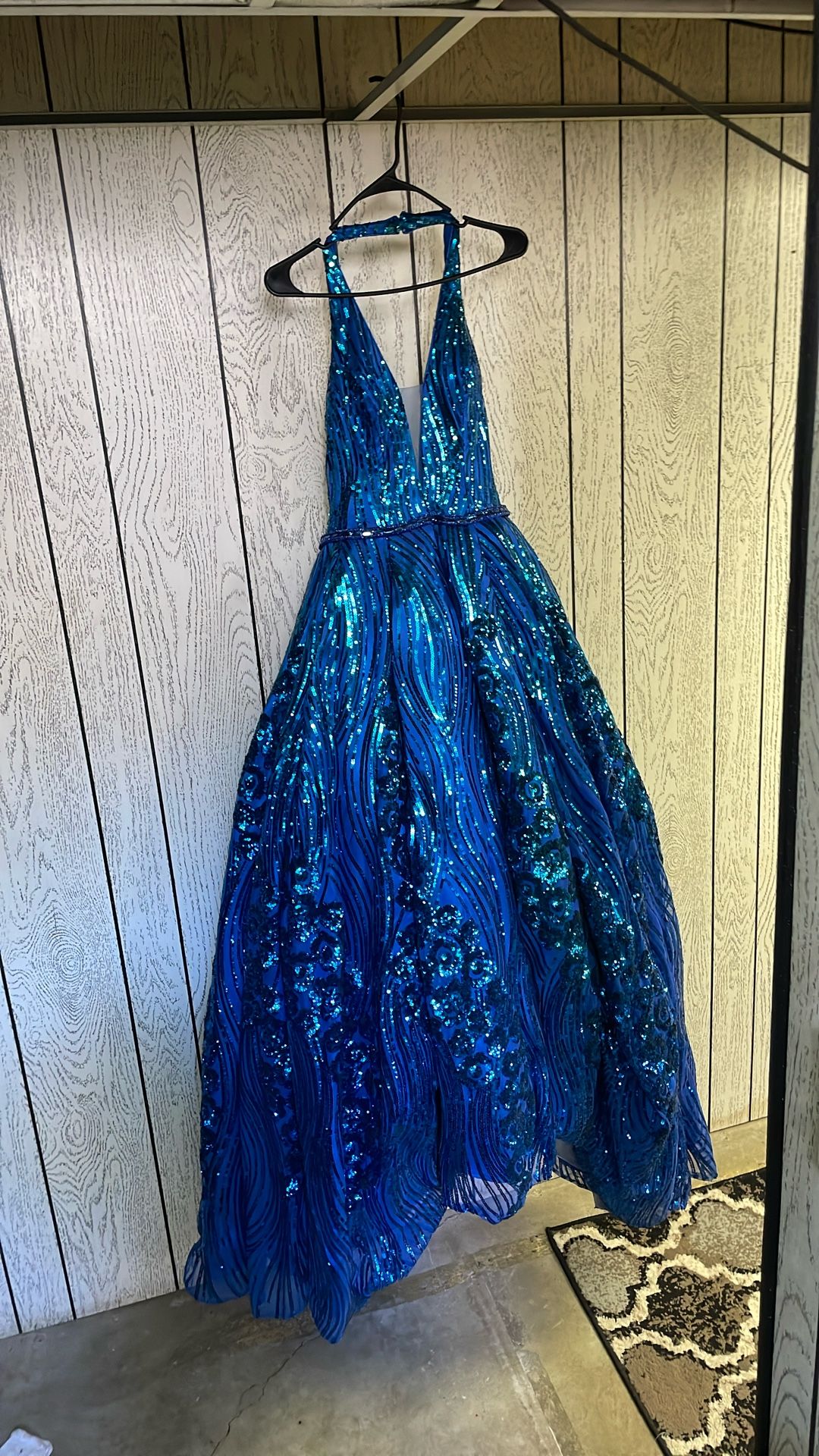 Royal Blue Dress