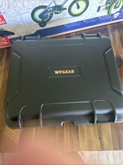 New WPGEAR Waterproof Toploader Storage Box.