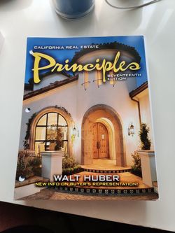 California Real Estate Principles Seventeenth Edition