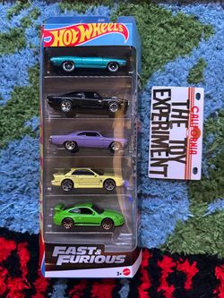 Hot Wheels Fast & Furious 5-Pack Die-Cast Cars