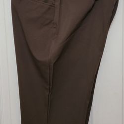 New With Tags Brown St John's Bay 14P Flat Front