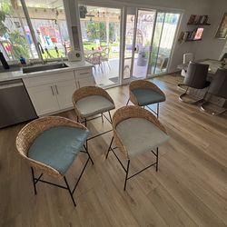 Kitchen chairs with cushions