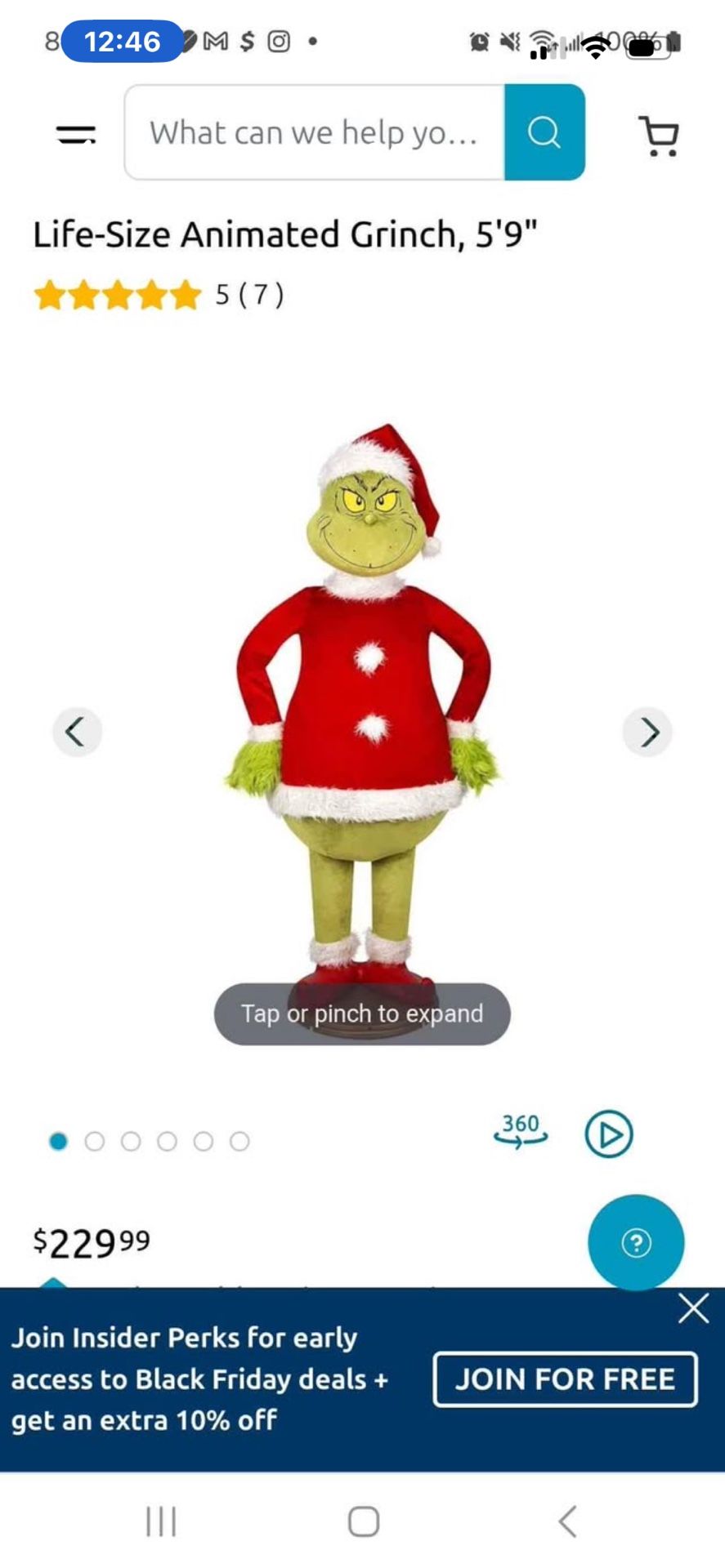 Dancing Grinch With Music