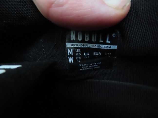 NOBULL CROSSFIT super fabric trainer Size men 12.5 women 14