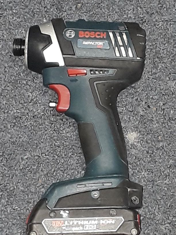 18v lithium ion 1/4 Bosch impact drill