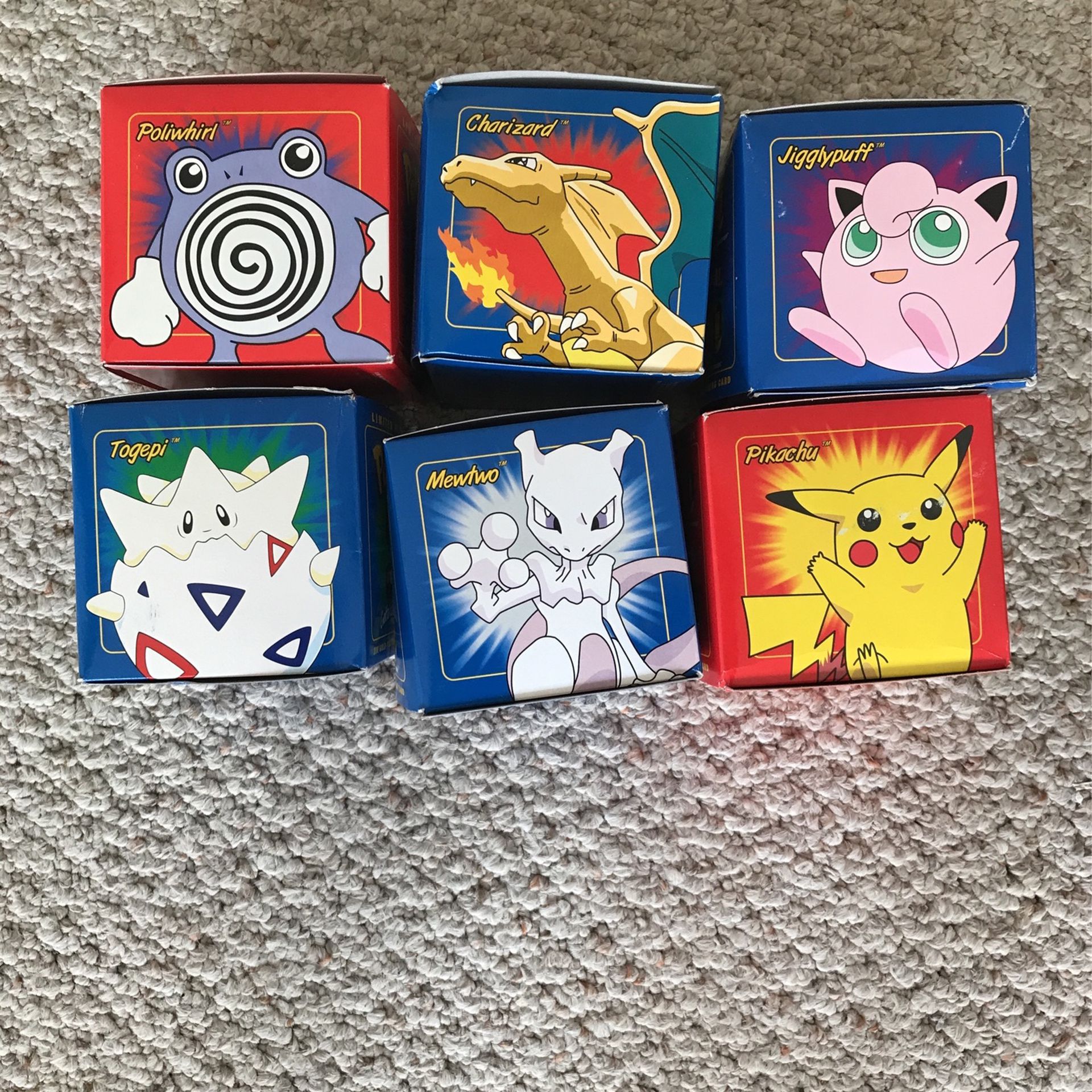 Pokemon Limited Edition 23k Gold-Plated Trading Cards