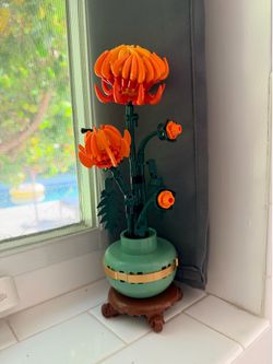 LEGO Chrysanthemum x2