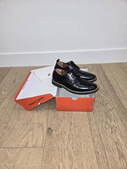 Deer Stags Black Dress Shoes (2.5 Boys)