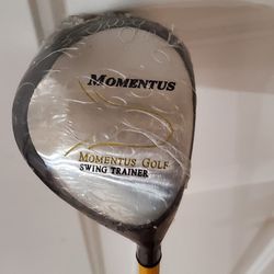 MOMENTUS 42" Weighted Driver Swing Trainer 36 OZS. Right Hand Golf Club