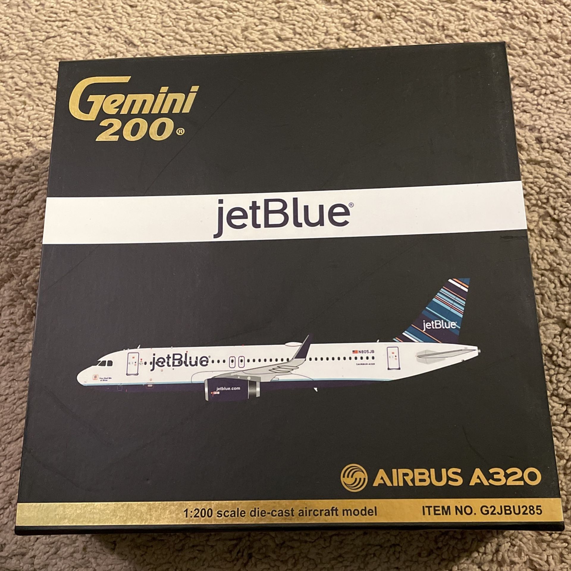 Gemini Jets 1:200 Jet Blue Airbus A320