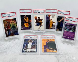 PSA GRADED LOT (8 slabs) Kobe/Vince Carter/Mewtwo