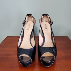 Guess GWHONDO3 Black Patent 8.5