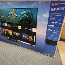 85 Tv Free Delivery $55 Down On Finacing Six Month Warranty 85 Tv Samsung Smart 4K Hdtv Q70
