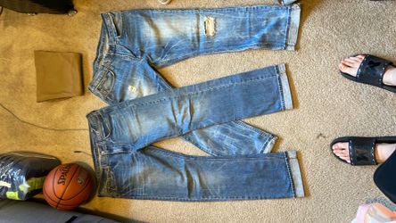Men’s slim jeans 34x32 and various pants size L