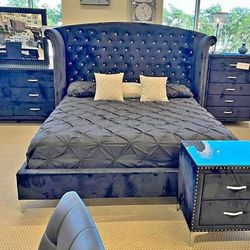 New 4pc Bedroom Set In Box 📦 Buy Now Pay Later $39 Down 