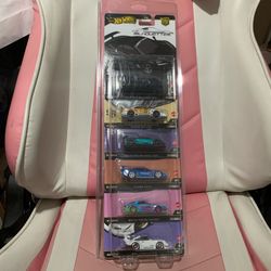 Hot Wheels Premium Silhouettes Complete Set of 6 Black McLaren Chase Protector