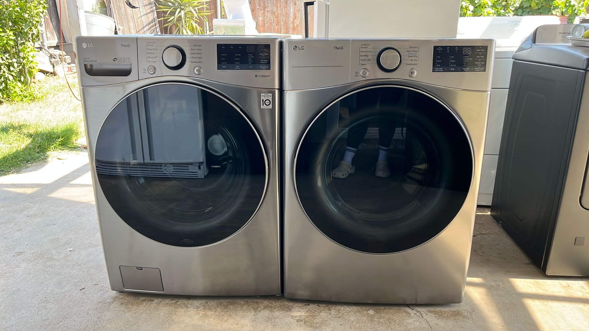 LG Washer And Gas Dryer