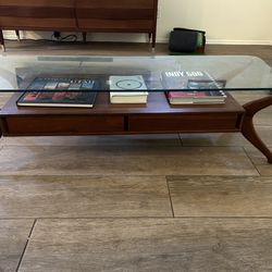 Mid-Century Coffee Table & End Tables 