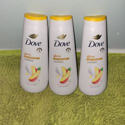 3 Dove Glow Mango + Almond Butter