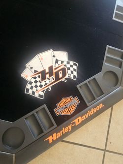 Harley Davidson poker table