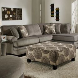 BRAND NEW! Jamba Sectional W/ottoman