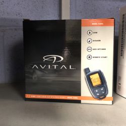 Avital Remote Start Alarm System On Sale For 149.99