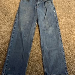 Mens work jeans size 36 x 34