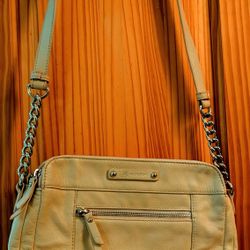B. Makowsky Tan Crossbody Bag