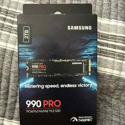 Samsung 990pro 2tb