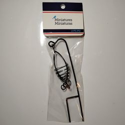 Miniature Metal Hanging Planter